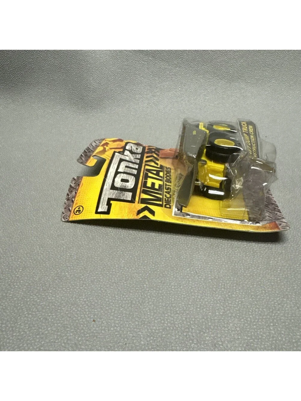 Tonka Metal Construction Lot Of 2 Heavy Dump Truck & Pay Loader 1/64 Not Mint